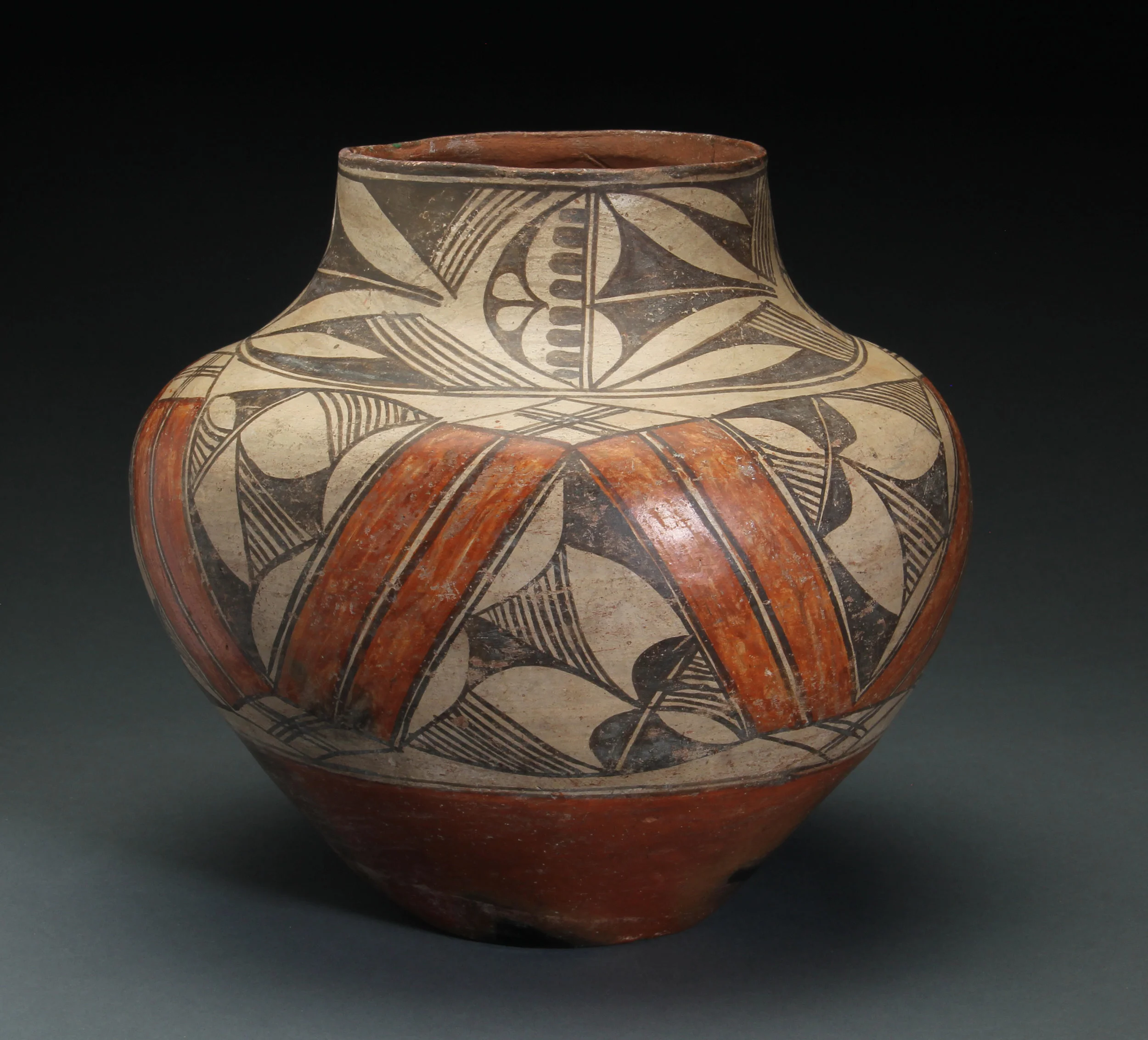 Acoma Pueblo Polychrome Water Jar, SF2652