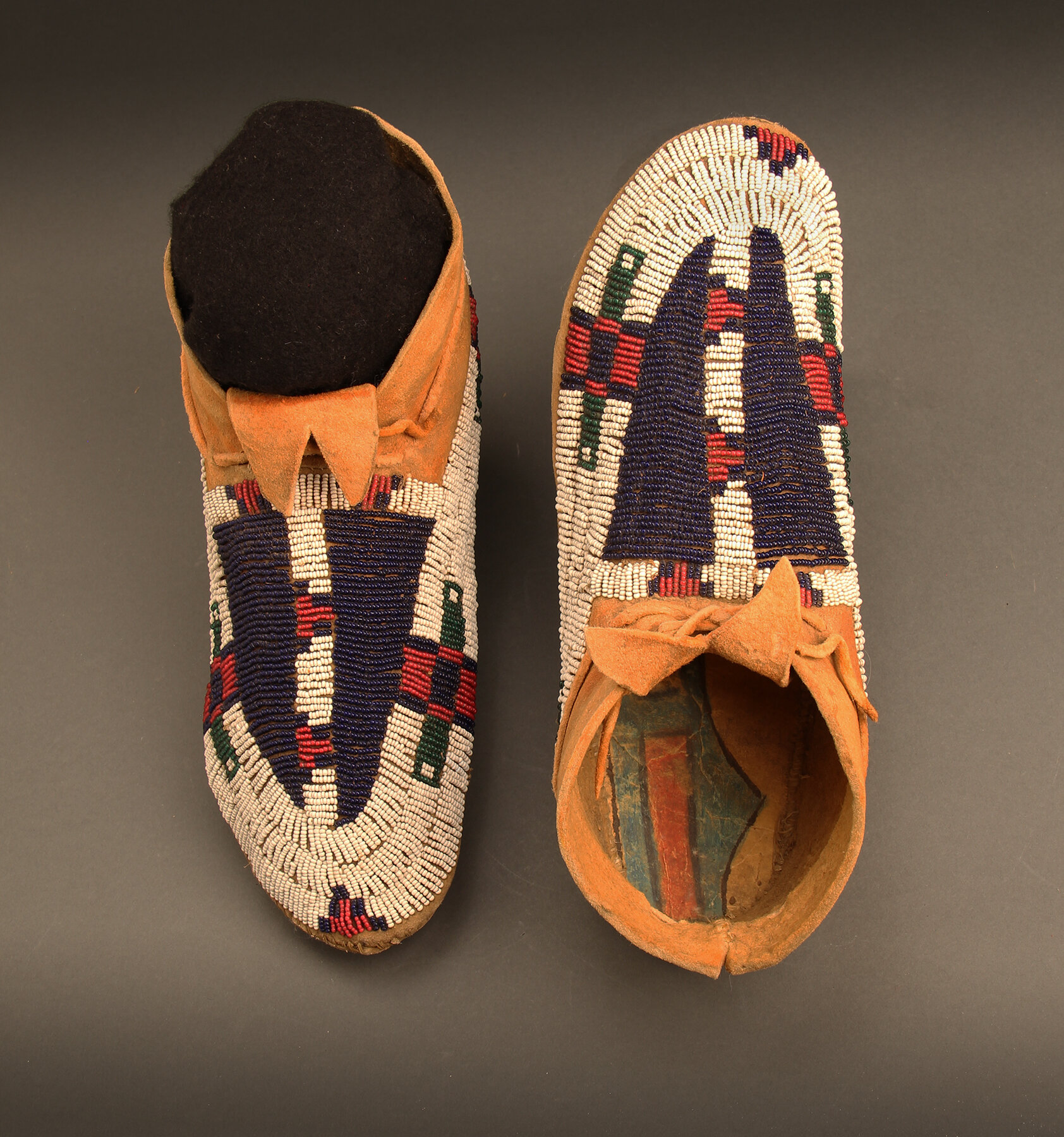 native beaded moccasins