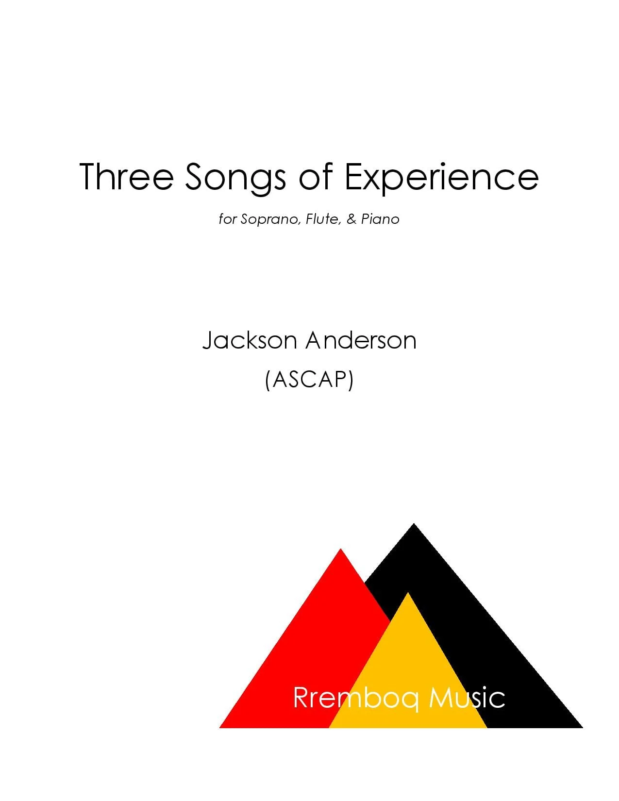 Three Songs of Experience