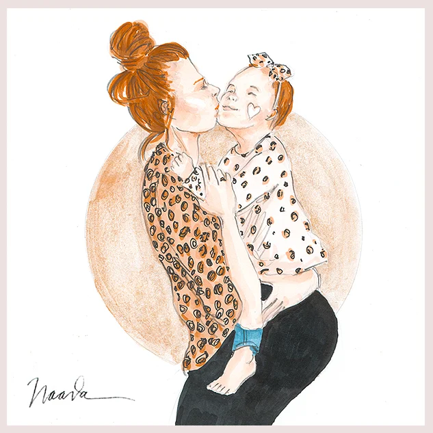Fashion Illustration: Zara Kids & Maternity