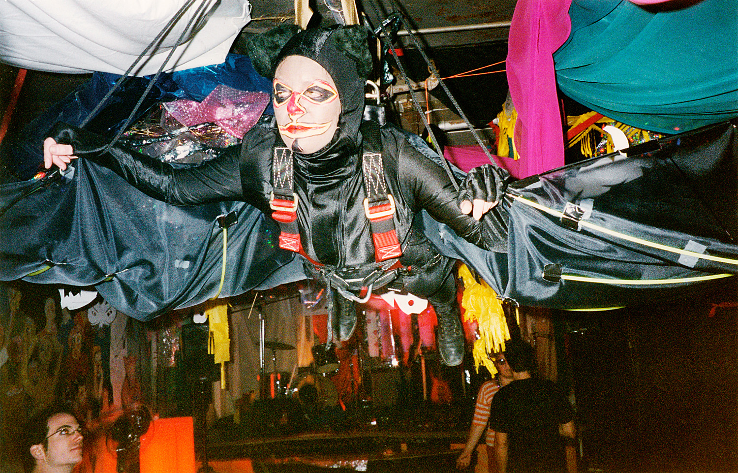  I hung from the ceiling dressed as a bat more times than I can remember. 