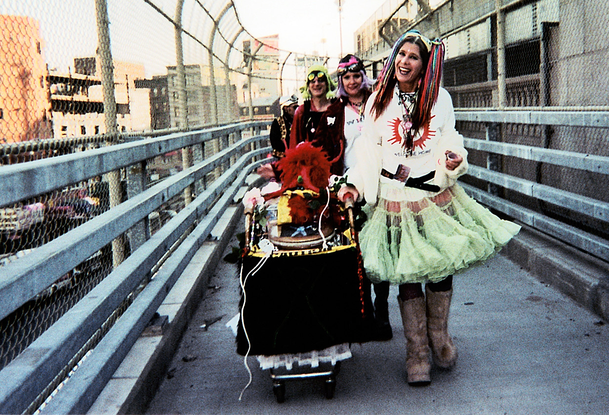 The Idiotarod, instead of dog sleds we used shopping carts.