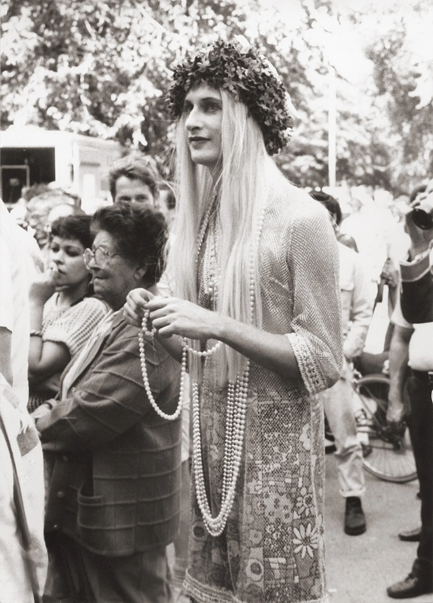 I stumbled upon the first Wigstock in Tomkins Square Park and heard house music for the first time.
