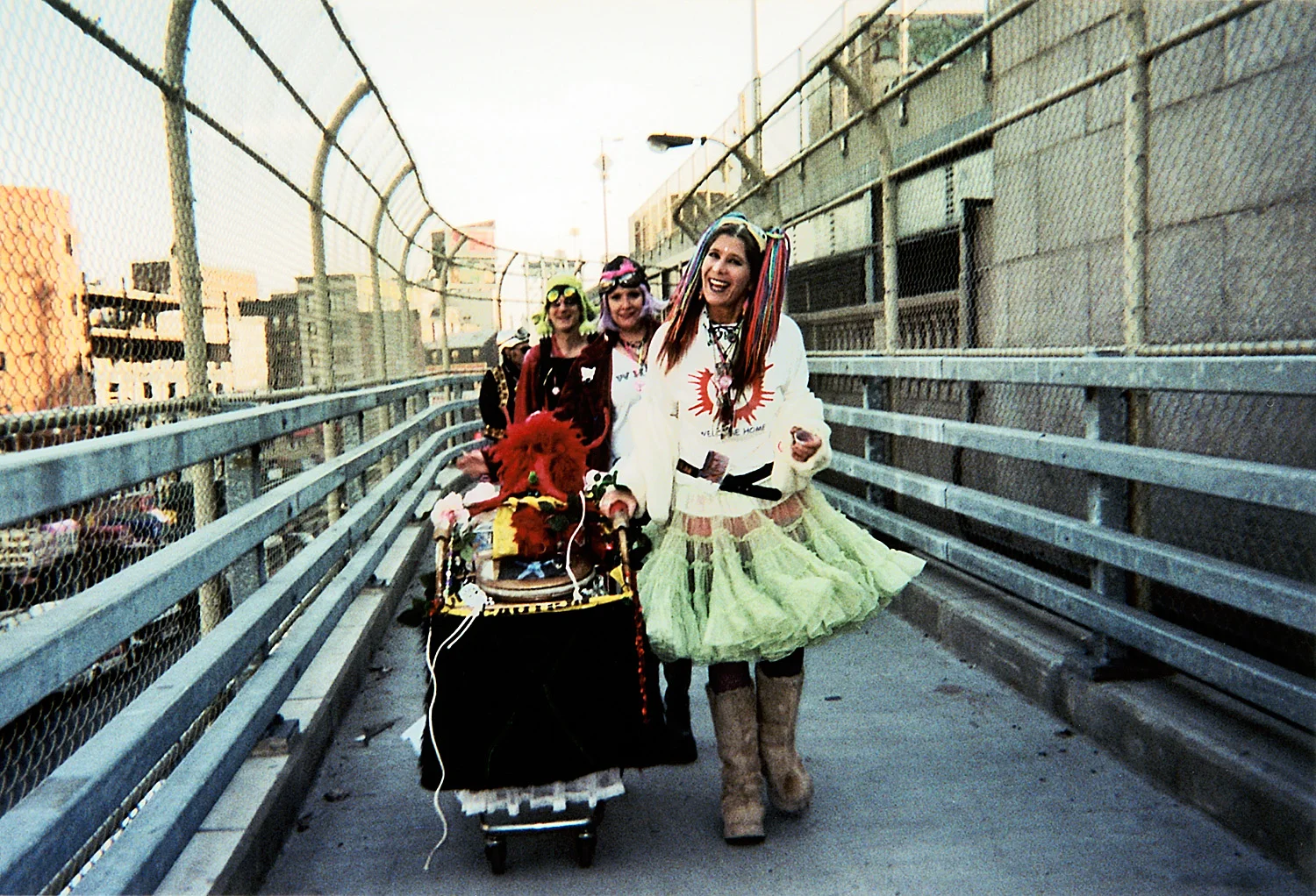 The Idiotarod, instead of dog sleds we used shopping carts.