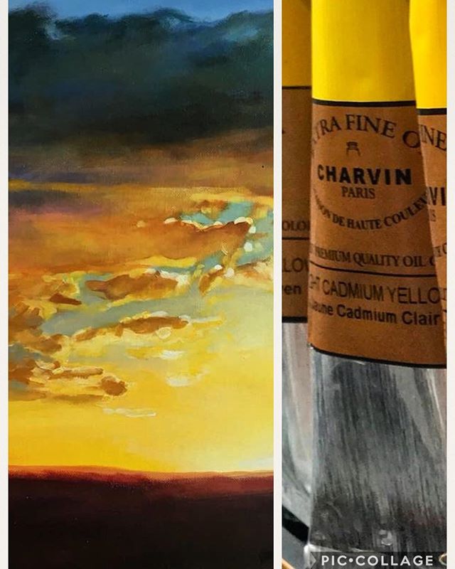 There is no other yellow better than cadmium yellow by @charvinart available at @jerrysartarama #charvin #charvinacrylics #charvinart #colorsofnature #jerrysartarama