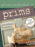 We are thrilled Jenn's work has been published in Prims Magazine Winter and Spring 2012 issue. She also sells her wares the first of the month on Early Work Merchantile.