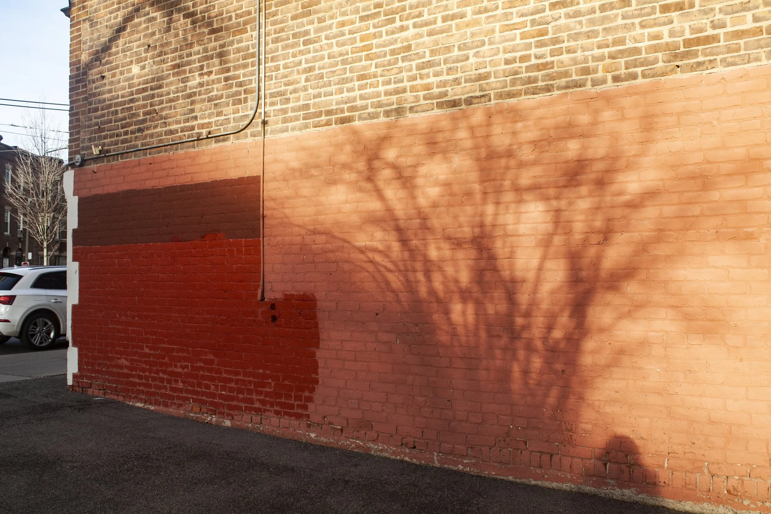 Yuanyuan, Photography in the Digital Age (MassArt), Digital Photo, Archival Inkjet Print, 2021 Yuanyuan explored her new environment, the city of Boston, with her camera. She returned to the same locations at different times of day to photograph ho