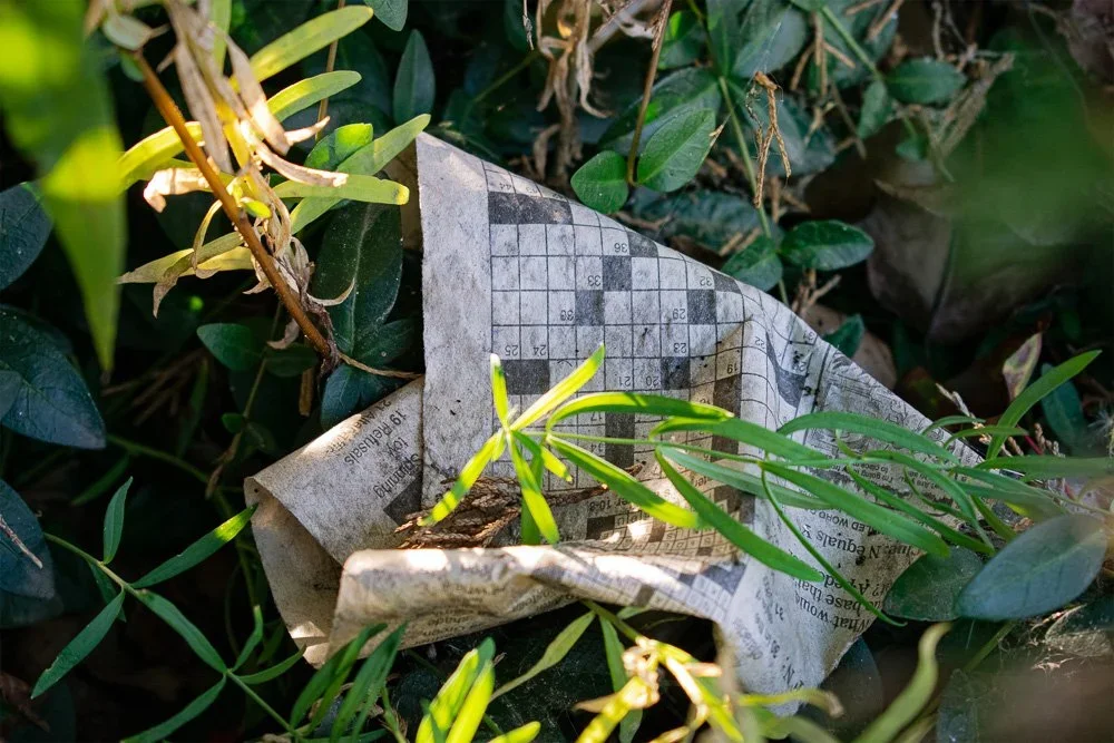 Isabella, Silver and Ink (MECAD), Digital Photo, Archival Inkjet Print, 2020 Isabella photographed discarded, forgotten objects for her final project. To her, these objects represented people’s ignorance to their lasting effect on the environment.
