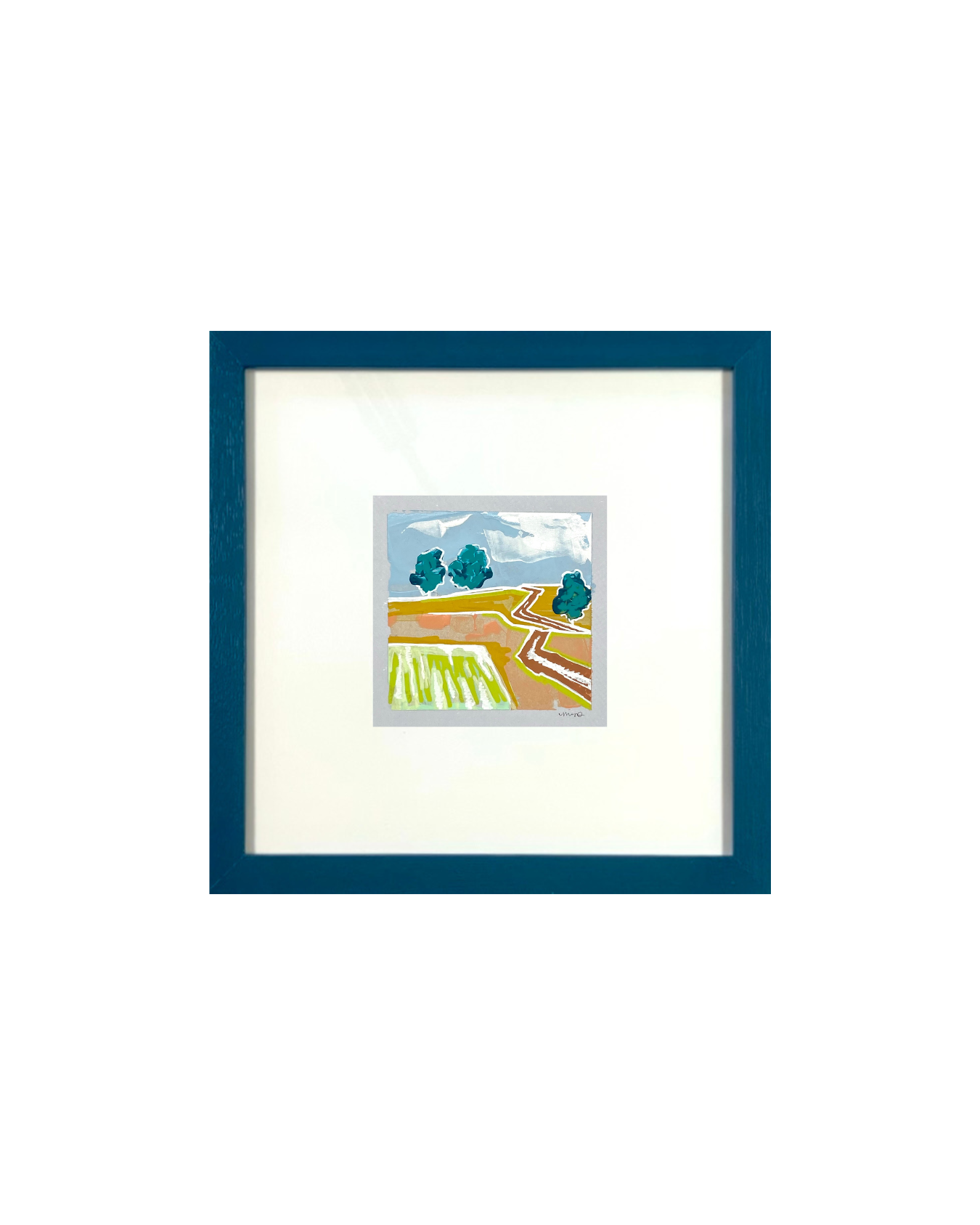 Landscape Study - Our Garden (Framed).png