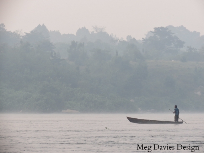  An early morning fisherman on the Nile River  Prints Available: $30 