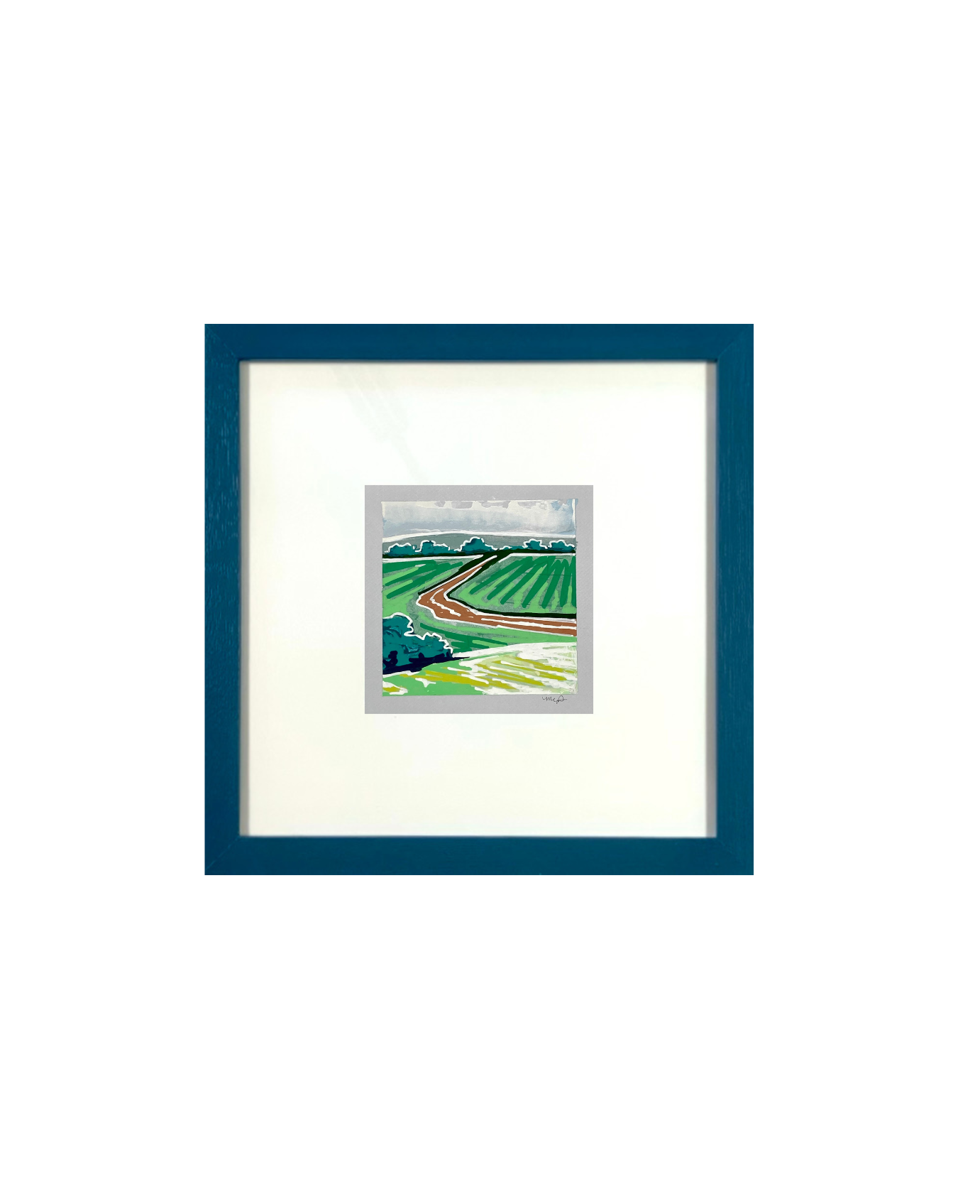 Landscape Study - The Bend (Framed).png