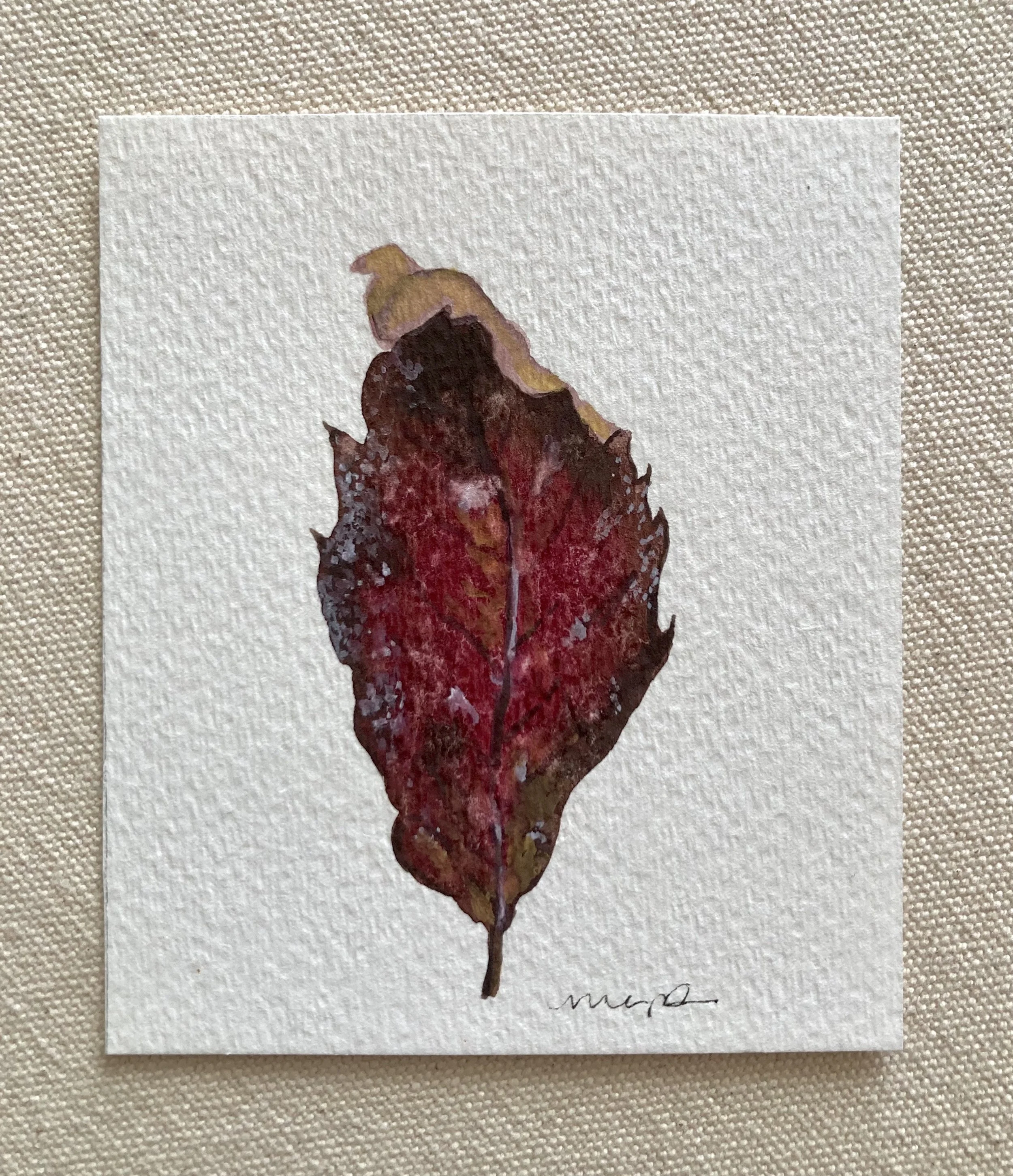 Gouache Leaf on Paper 7.jpg