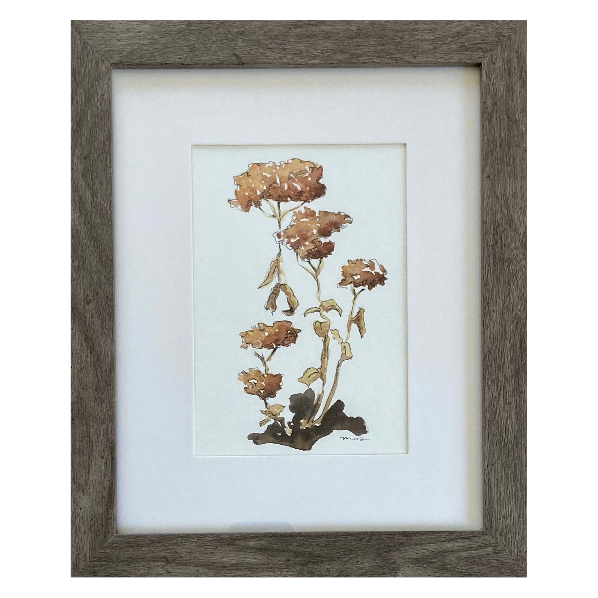 "Dried Winter Weeds"