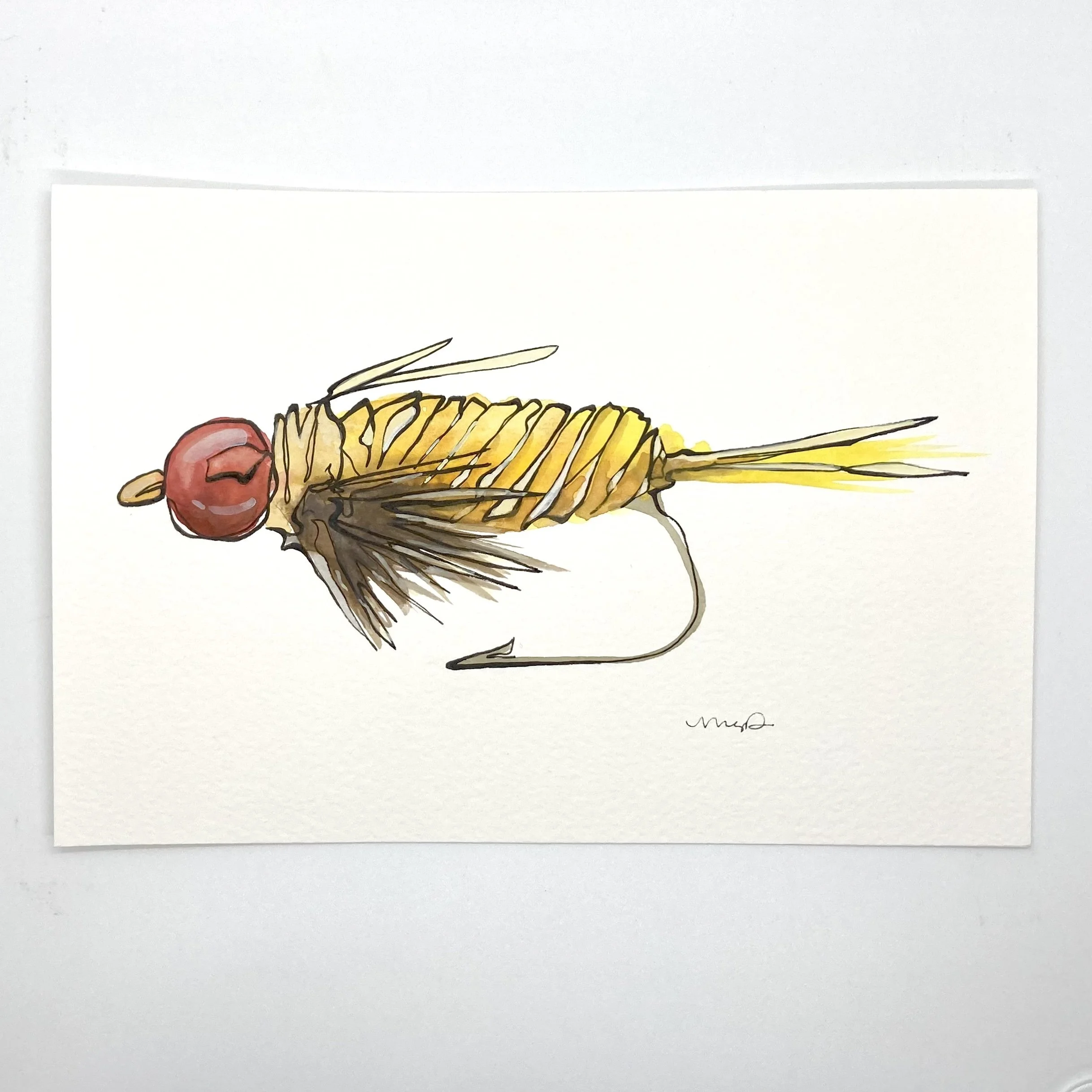 Weise's Lucent Prince Nymph Fly