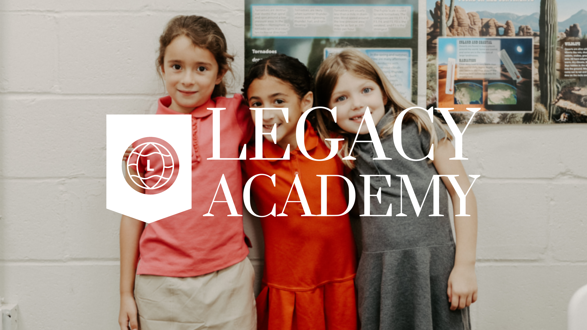   Legacy Academy is focused on developing students to enter culture with a Kingdom worldview. Offering both full-time private school education and a 3-day homeschool tutorial, we bring this vision to life on our welcoming Dalebrook campus. Join Legac