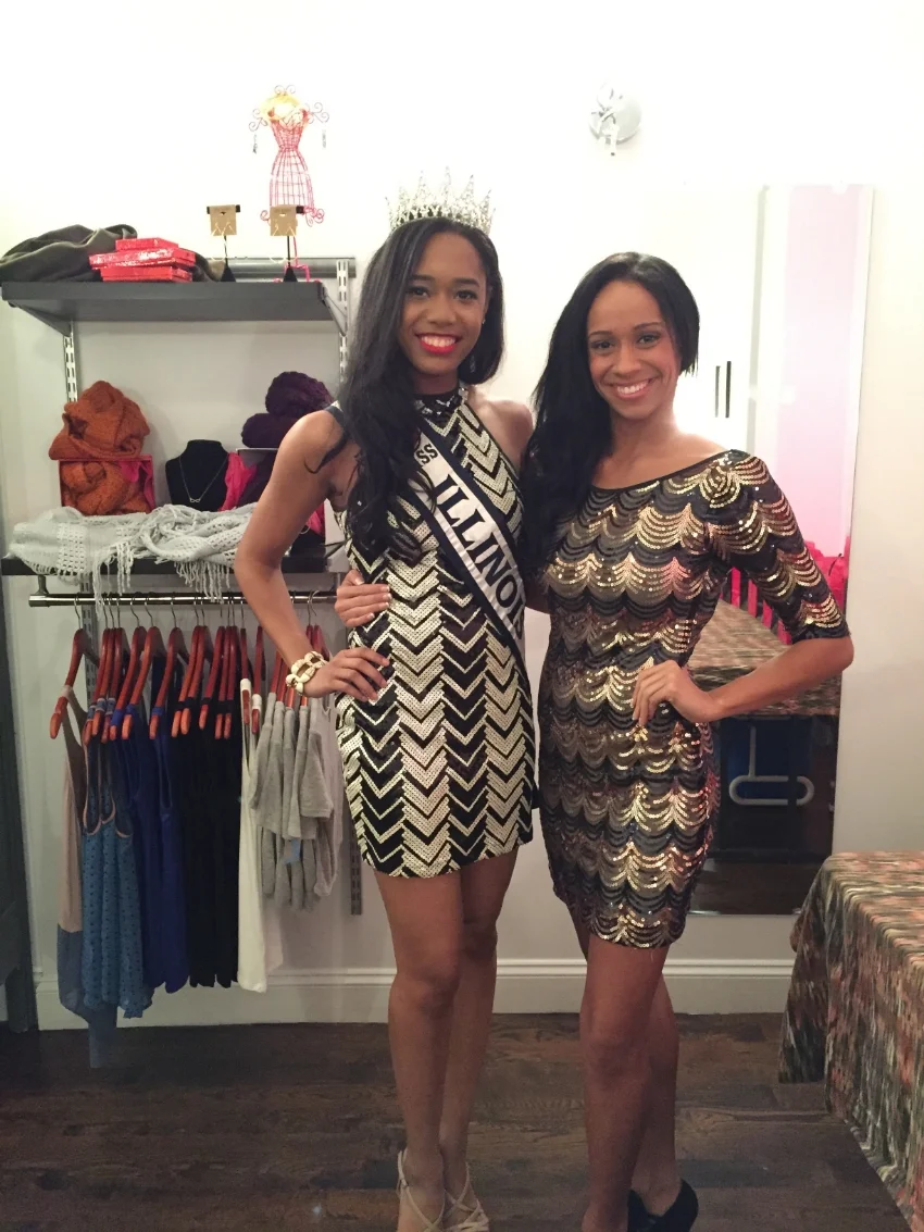 I met Chass during my first pageant, we were roomies!
