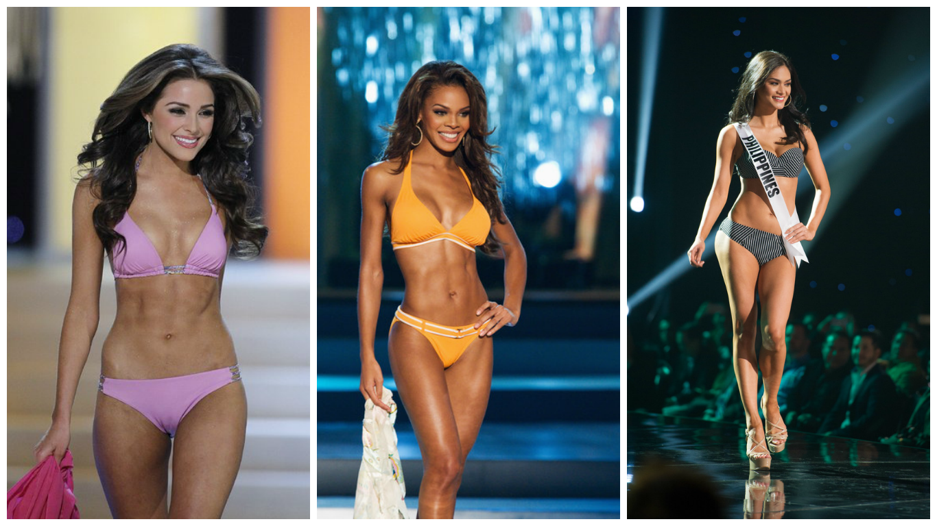 Photo Cred: Miss Universe Organization (Left to right: Olivia Culpo Miss USA/Miss Universe 2012, Crystle Stewart Miss USA 2008, Pia Wurtzbach Miss Universe 2015)