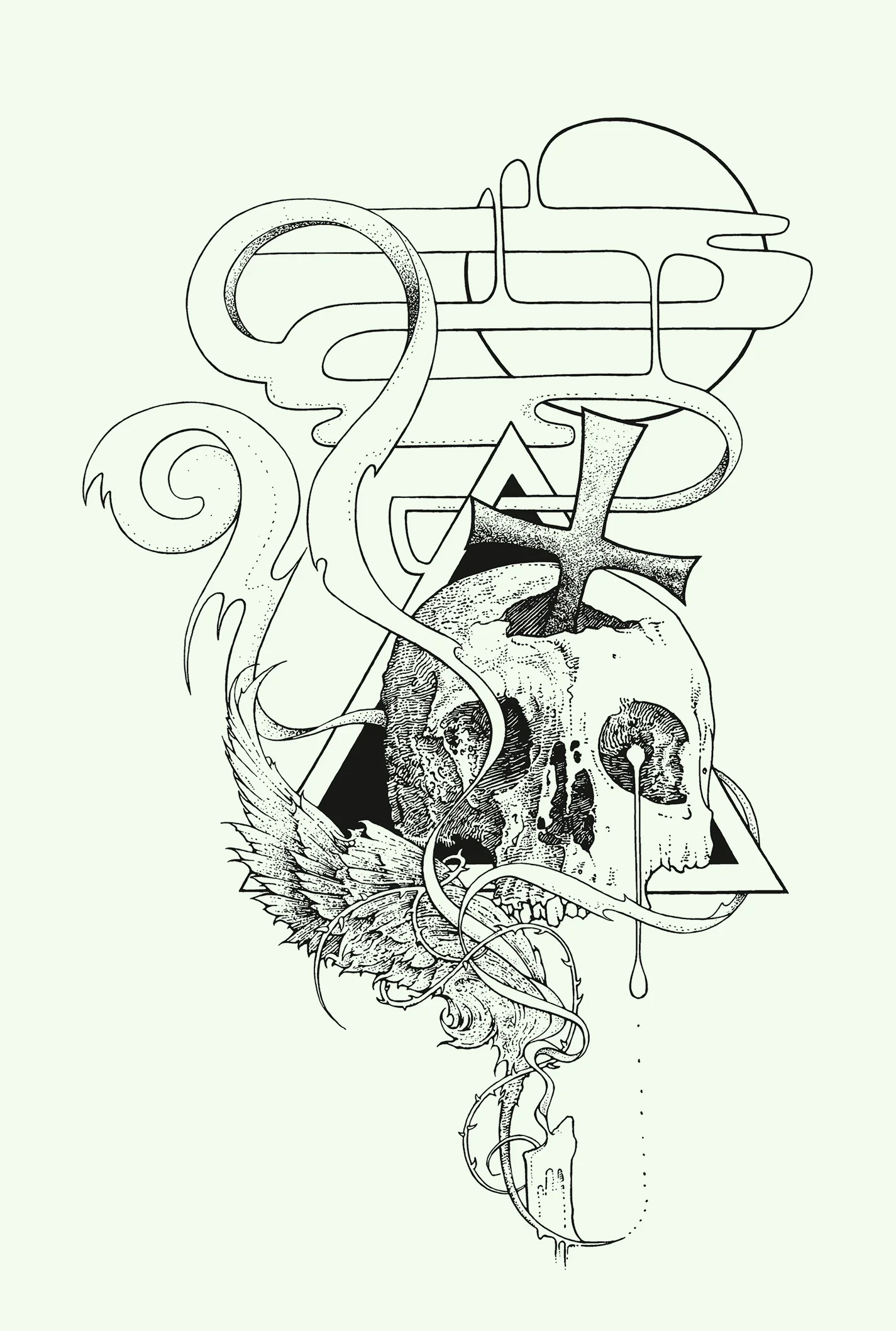 Skull & Cross