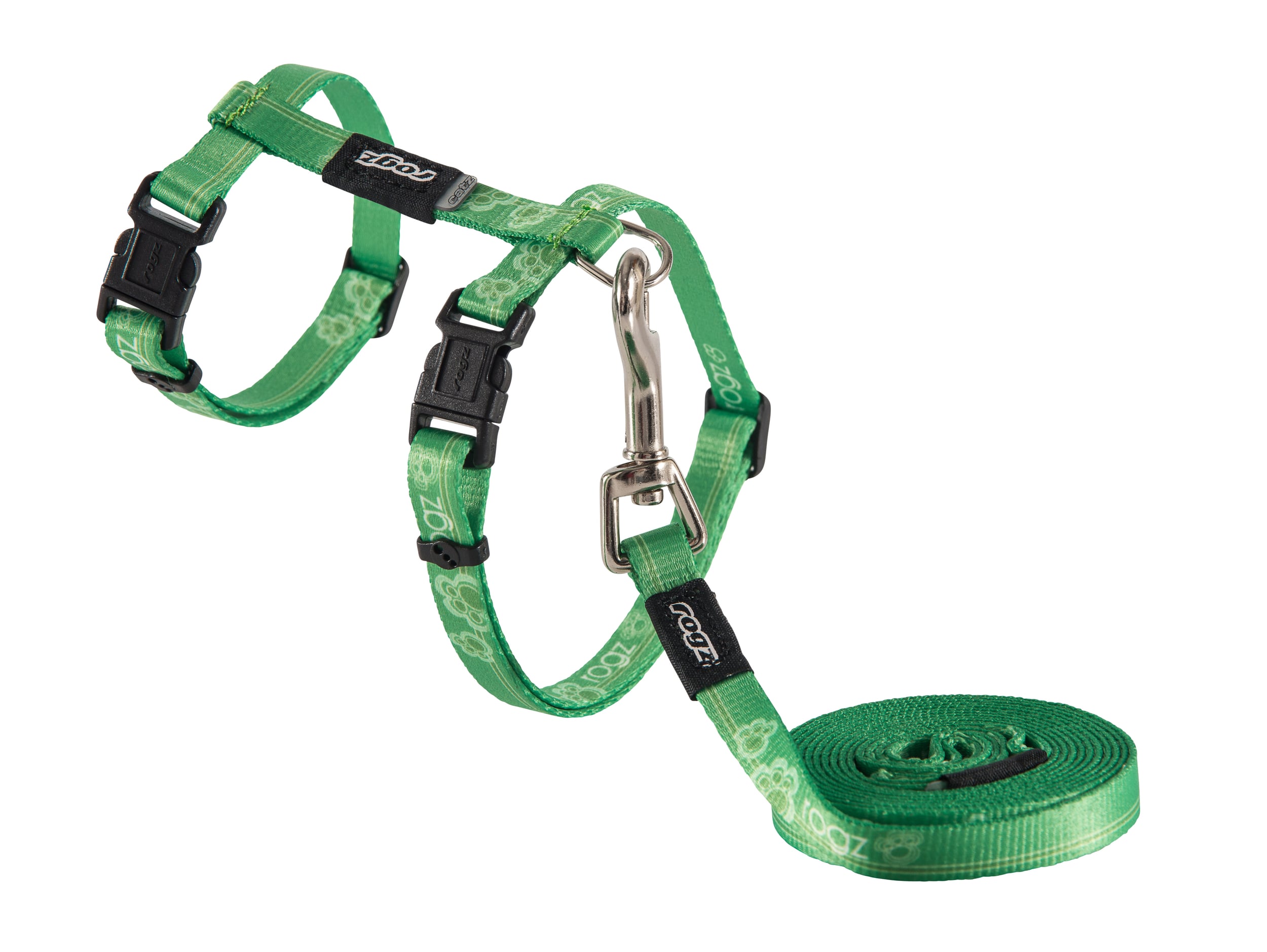 Extra Small Rogz Catz AlleyCat Lead and Harness Red