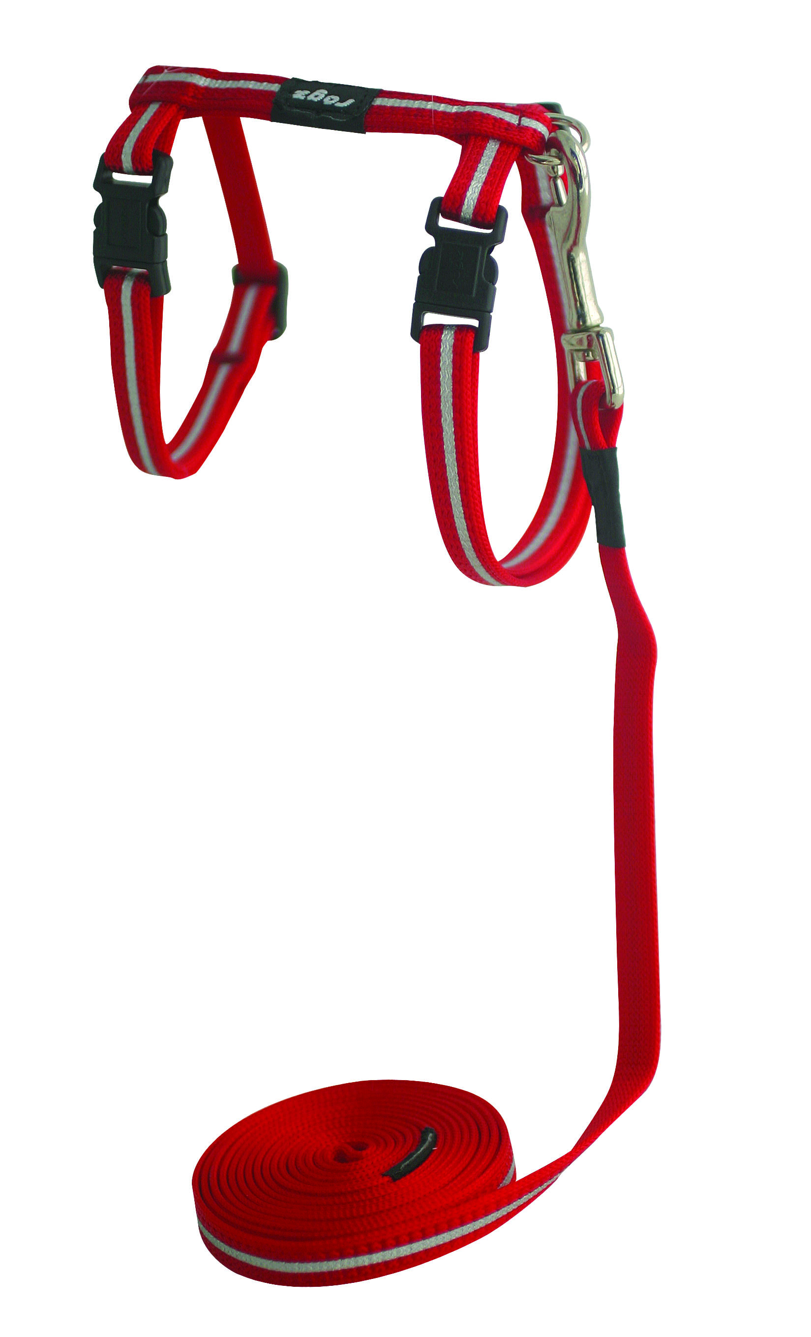 Extra Small Rogz Catz AlleyCat Lead and Harness Red