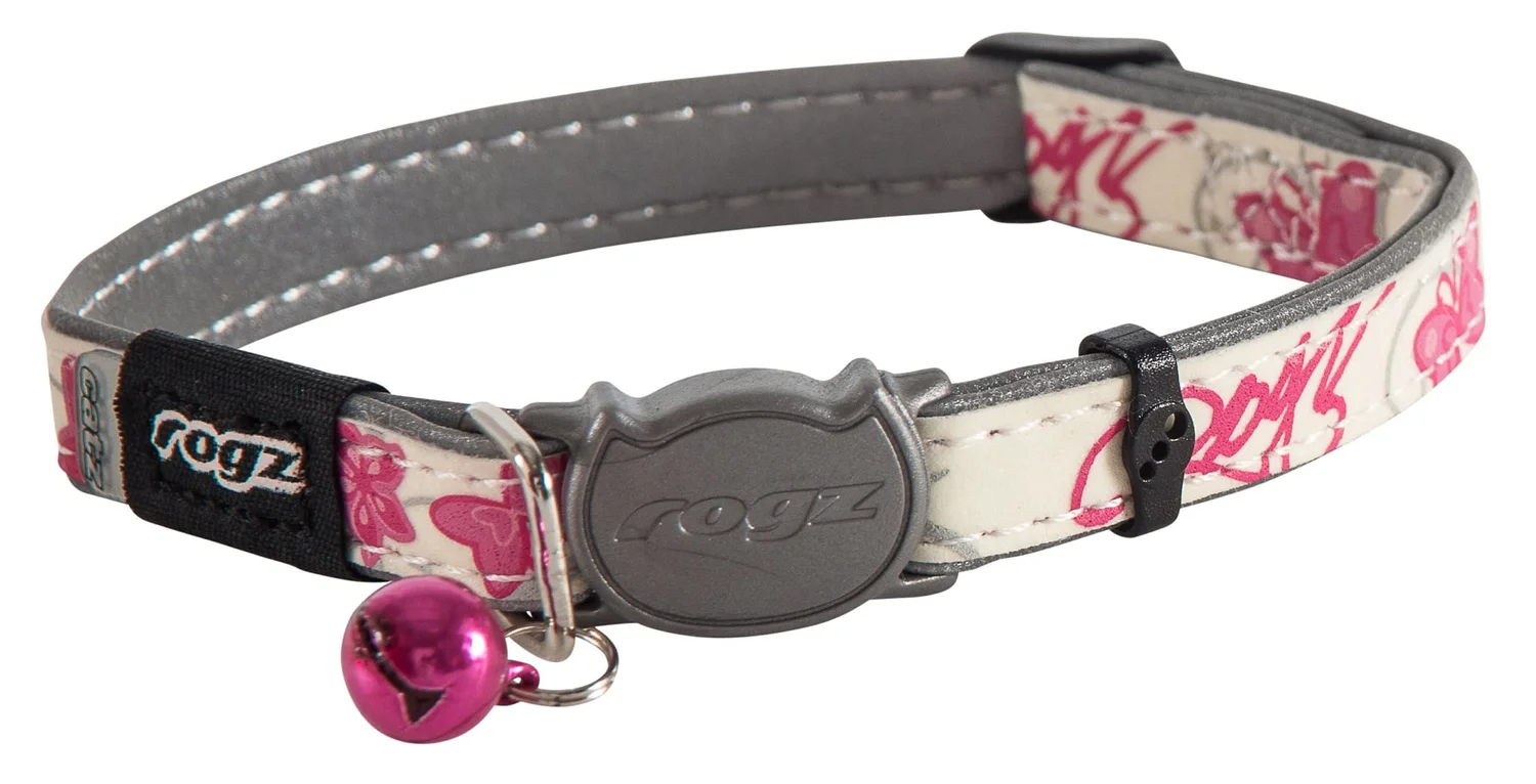ROGZ CAT COLLAR REFLECTOCAT SAFELOC BLUE FISH - River City Pets ROGZ CAT COLLAR REFLECTOCAT SAFELOC BLUE FISH - River City Pets