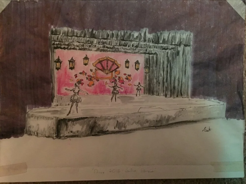 Final Rendering of Dance 2016, Spanish Ballet piece by Galina Panova