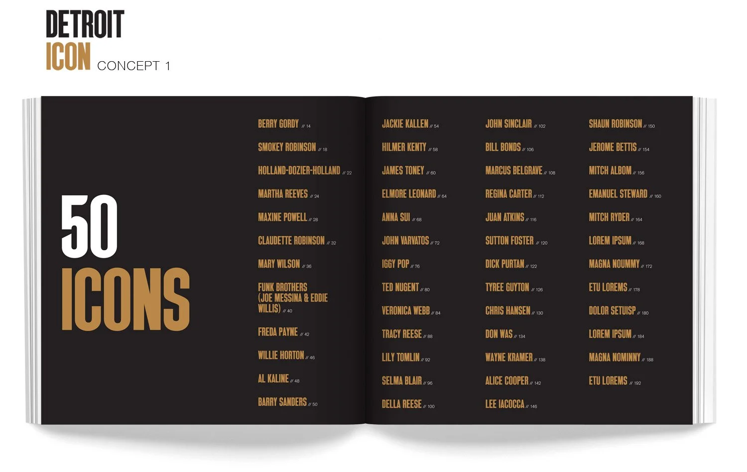 Detroit Icon 50 icons