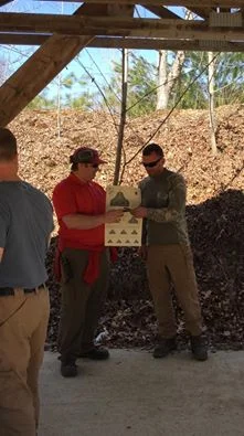 Accuracy is one of our 10 Components of Fitness...Congrats Zak on your Rifleman Patch!