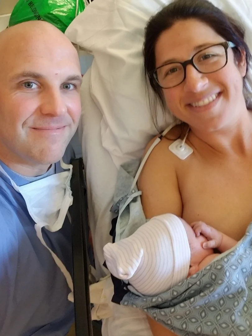 Mike and Rachel Taradesh welcomed baby boy John Malcolm today. ..9lbs, 10oz. BEAST! Congrats guys!