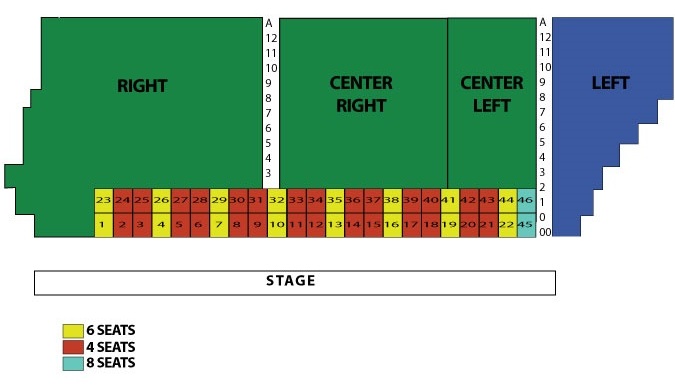 Mcnease Convention Center Seating Chart