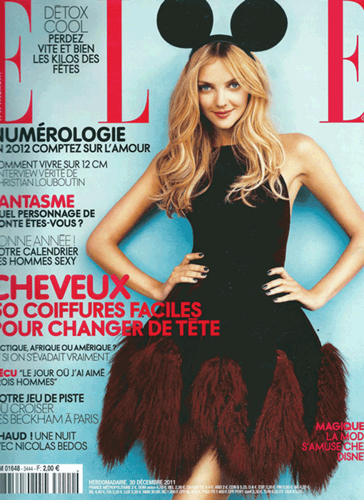 Elle France / December 2012
