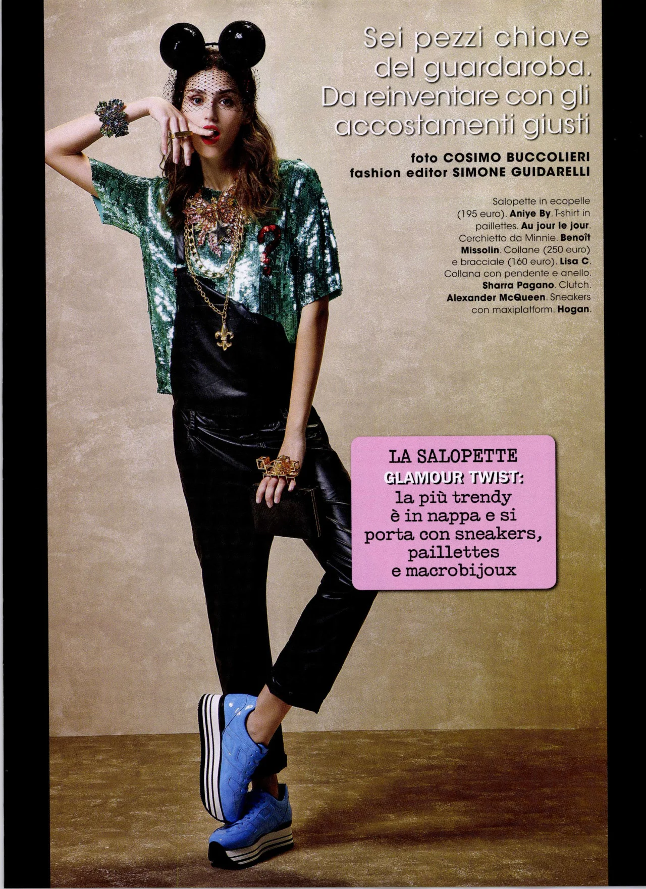 Glamour Italy / November 2015