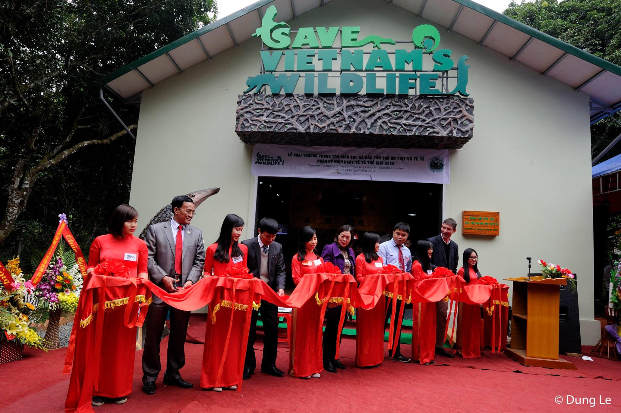 Credit: Opening of Vietnam's first pangolin education centre (c) phapluatplus.vn
