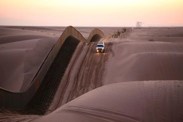 The Algodones dunes, California 