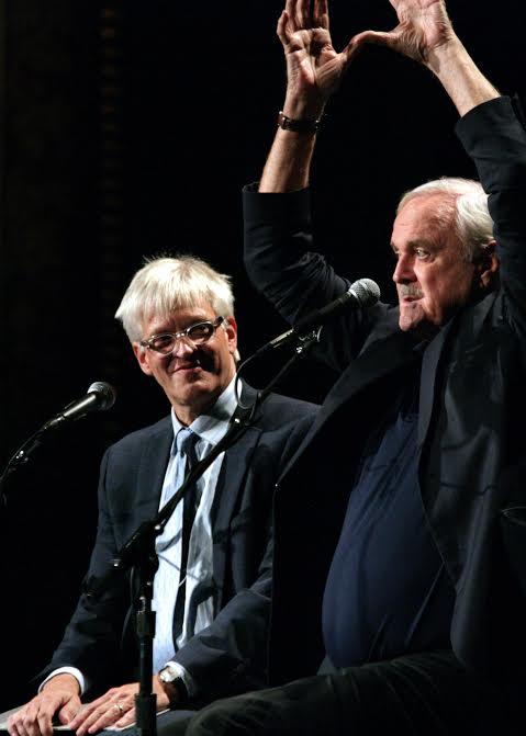 With John Cleese