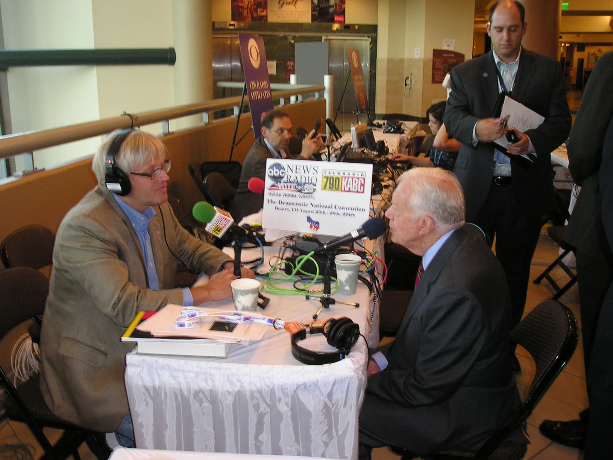 With President Carter, Denver 2008