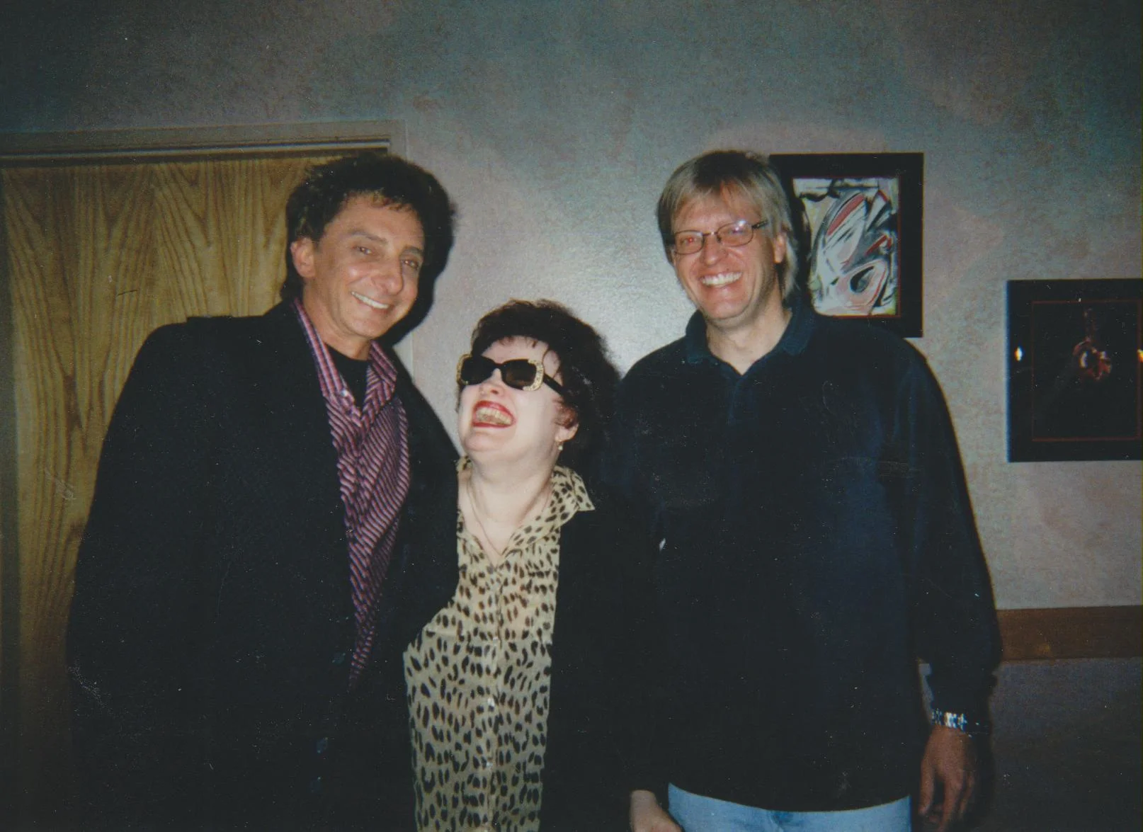 With Barry Manilow and Diane Schuur