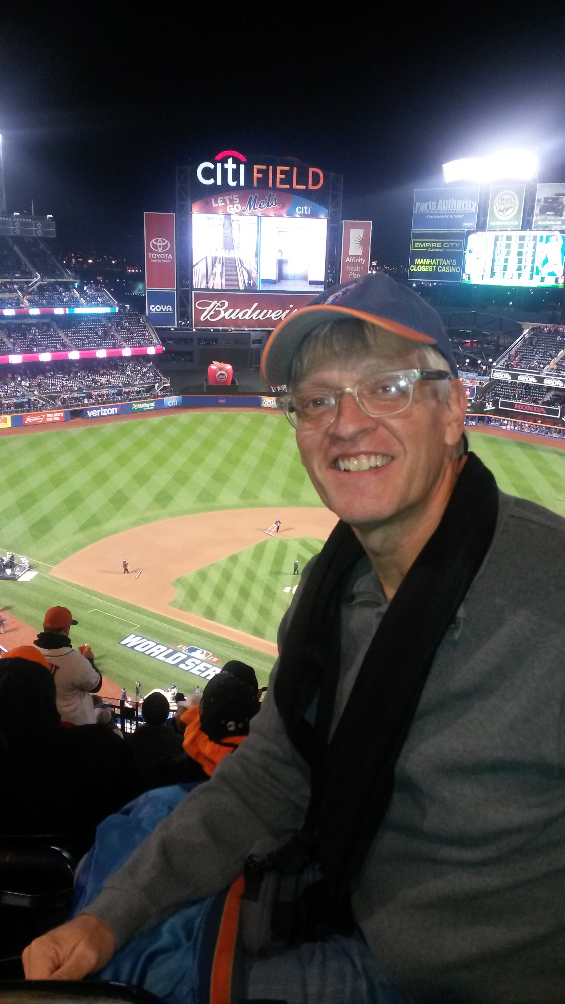 At Citi Field, Game 4, 2016 World Series