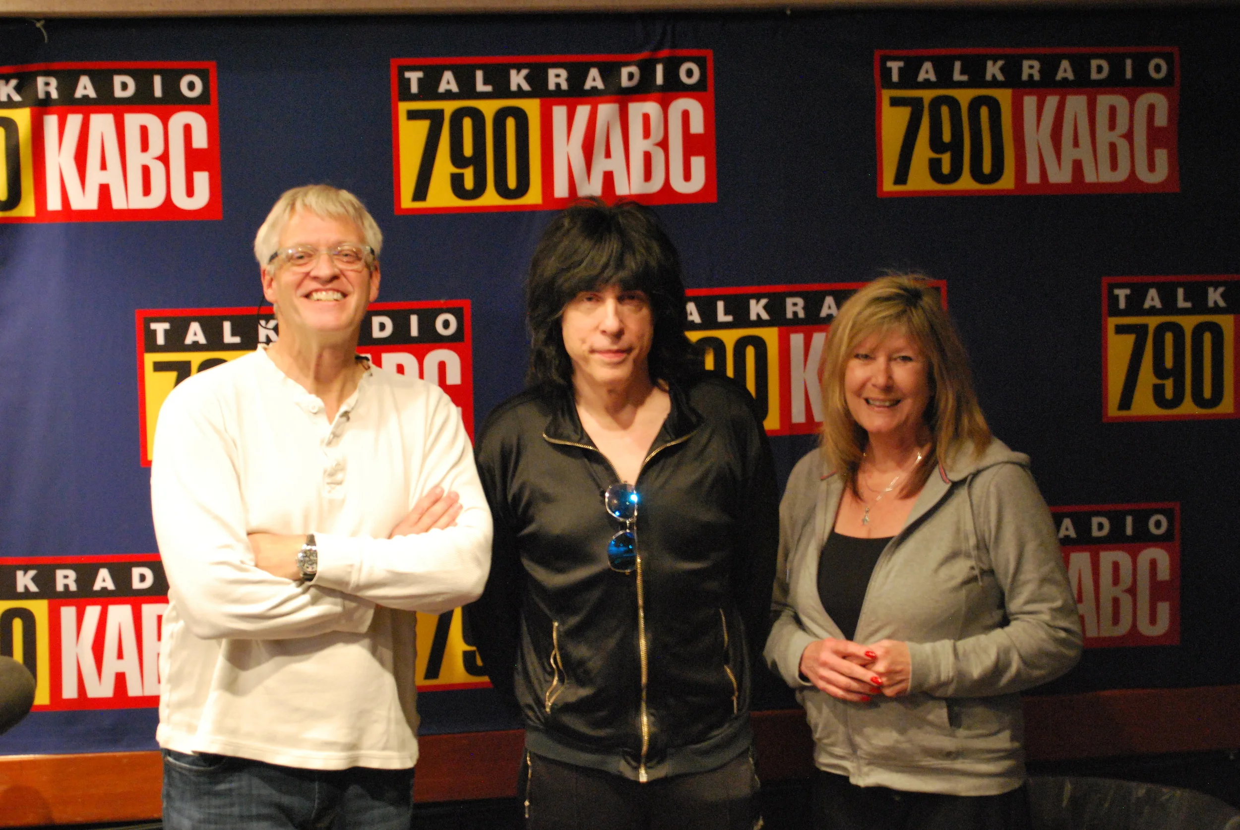 With Marky Ramone and Terri-Rae Elmer