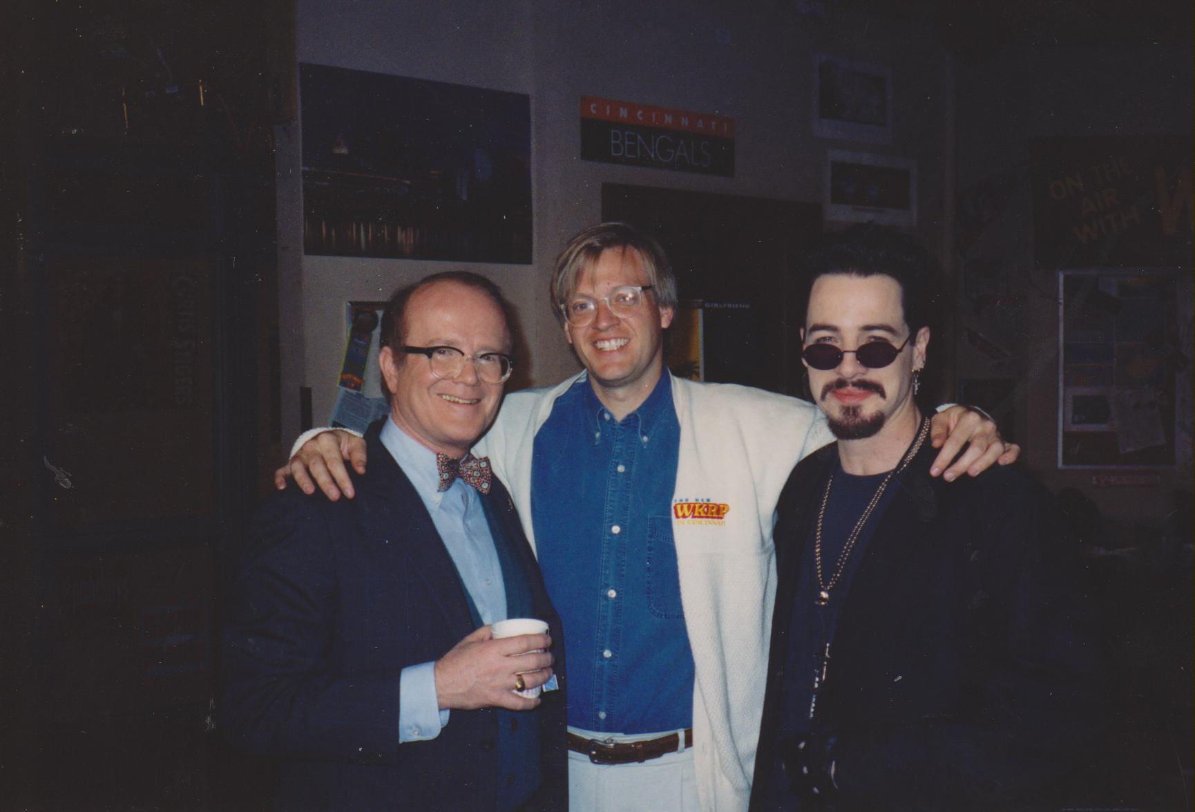 With Richard Sanders and French Stewart.