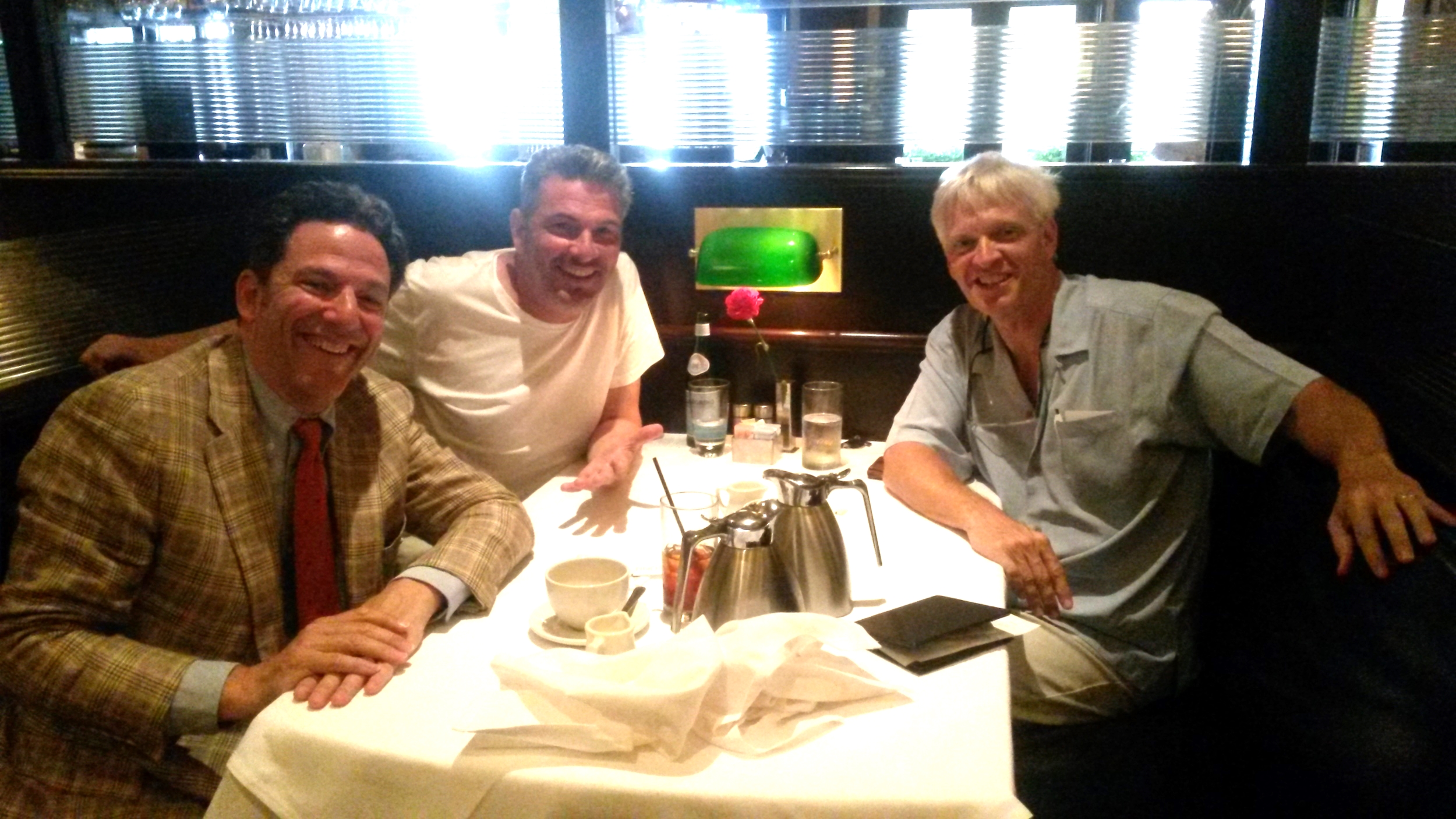 Lunch with John & Martin Pizzarelli