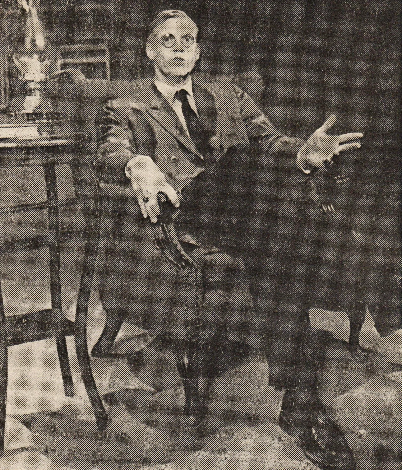 As Clarence Darrow.