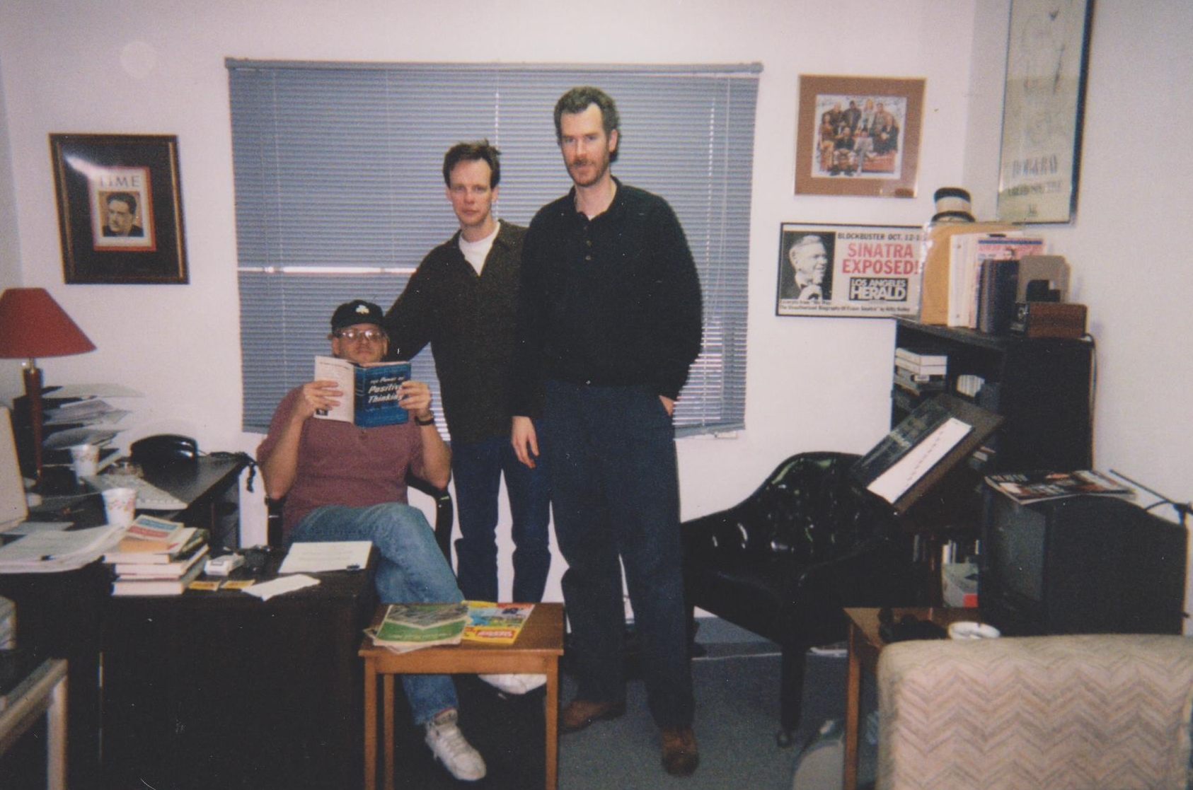 With Mike O'Connell and Peter McGovern