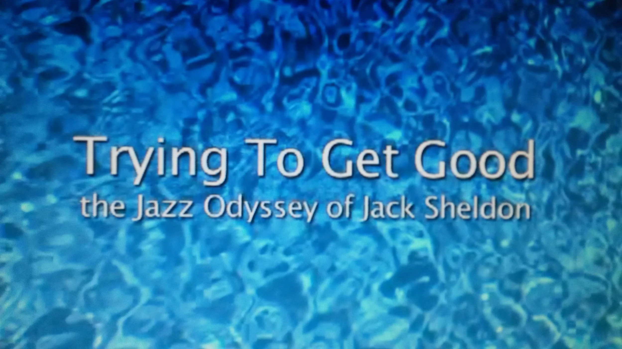 Main Title: "Trying to Get Good"