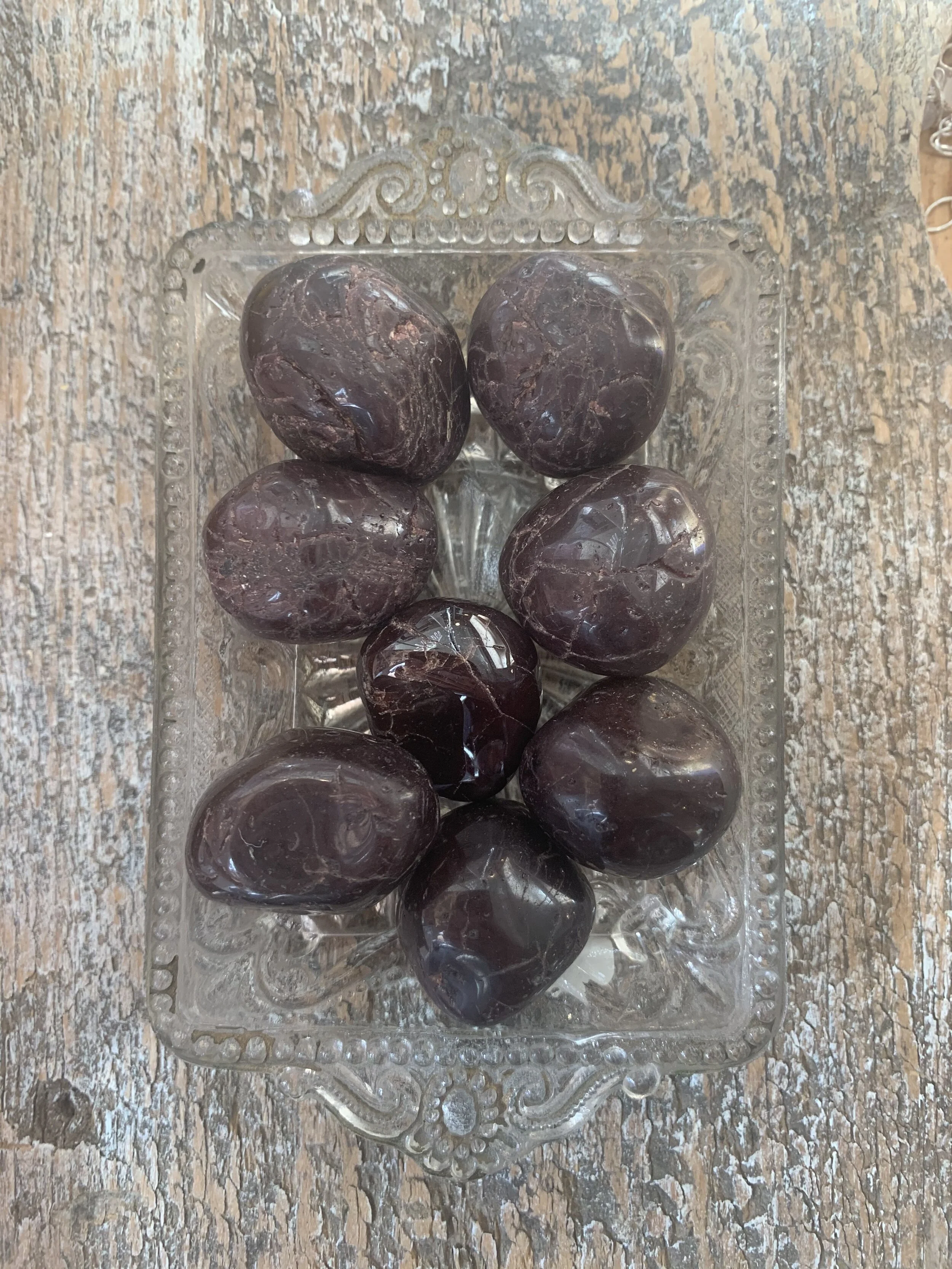 Gem Bar | Tumbled Garnet