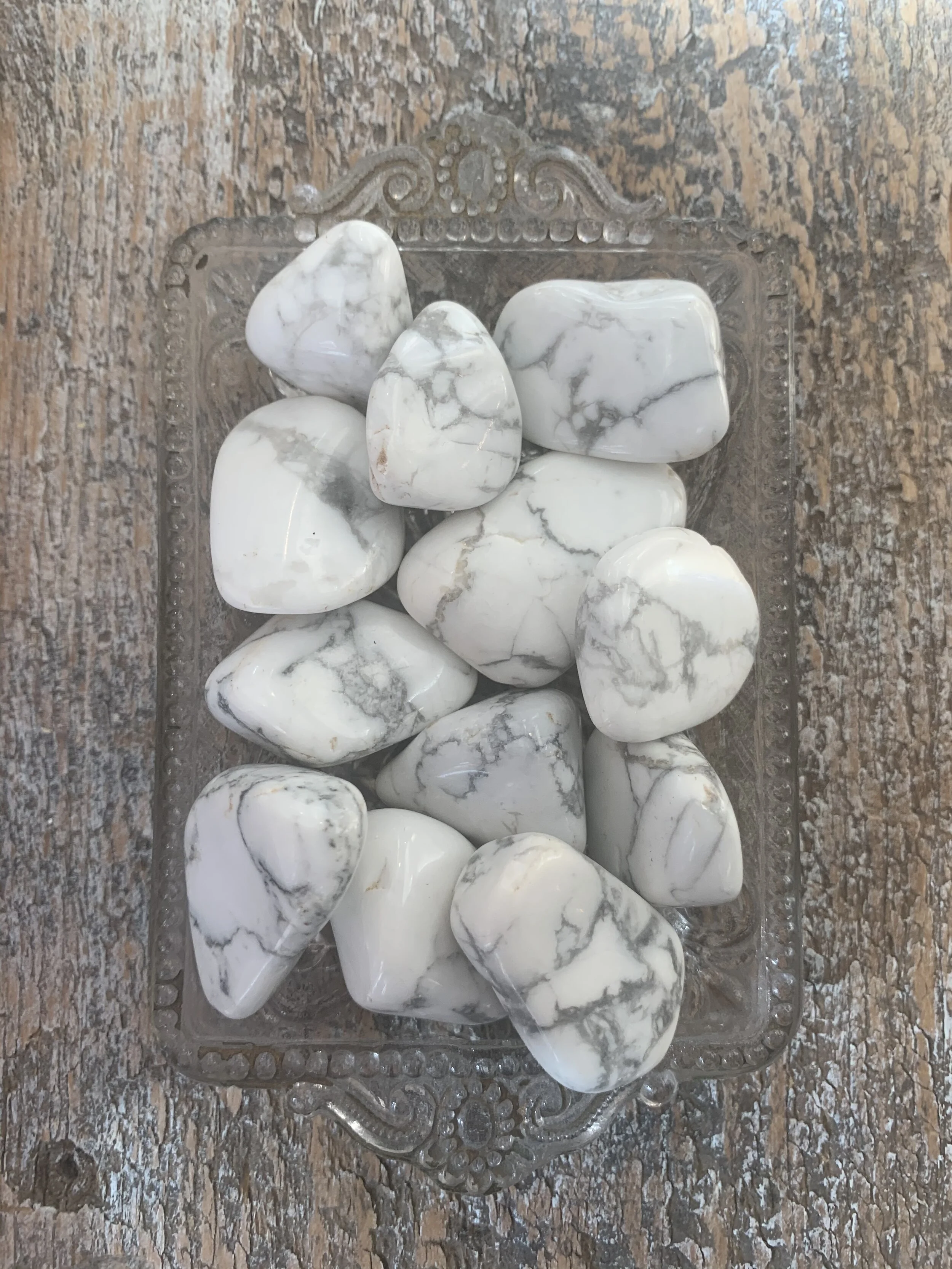 Gem Bar | Tumbled Howlite