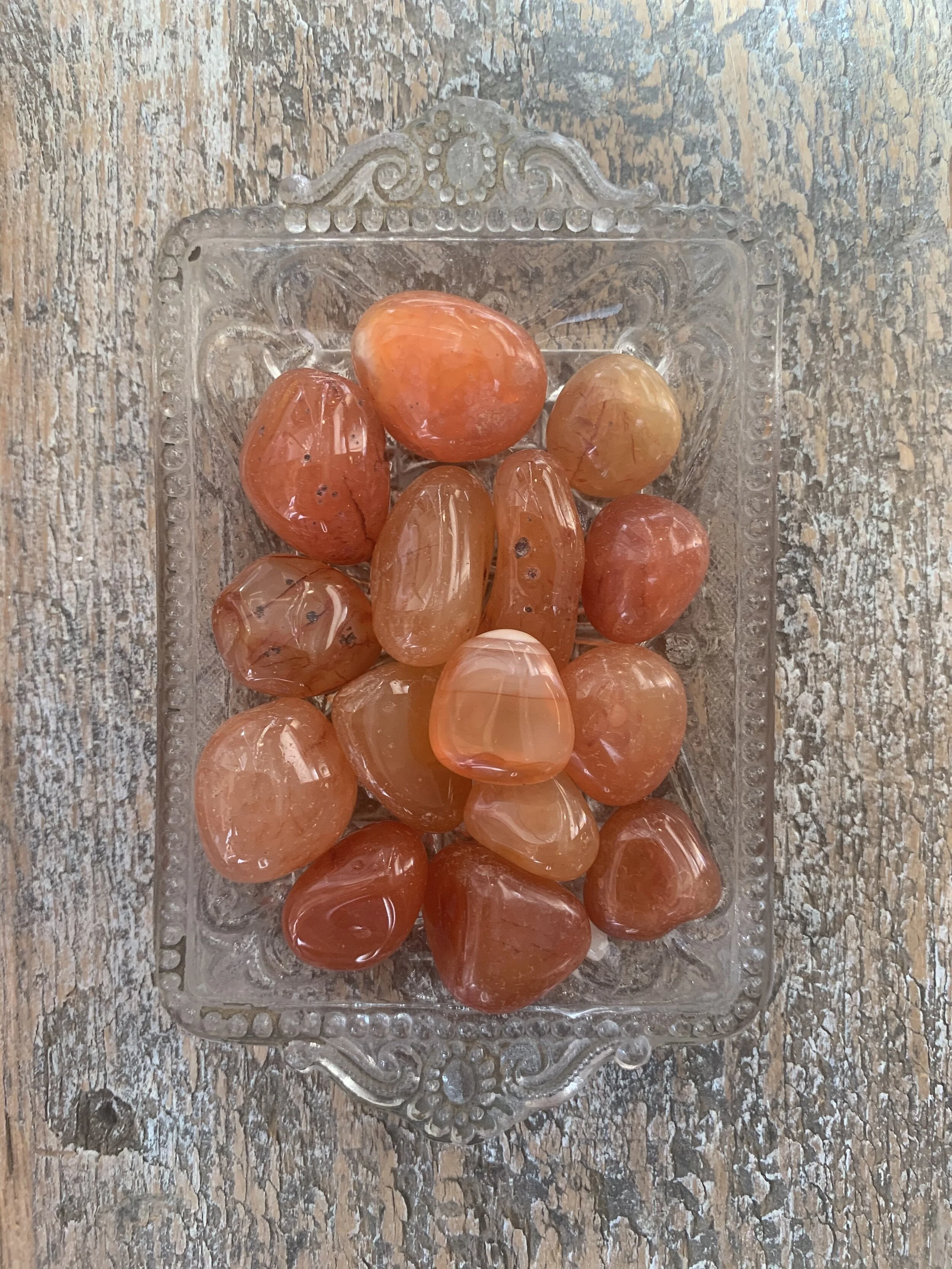 Gem Bar | Tumbled Carnelian