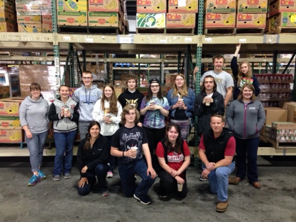 Cultivating Roots Summer Academy staff and students toured Coastal Harvest Food Bank last Thursday.