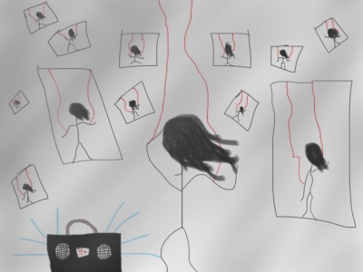 A Fever to Tell -inspired drawing