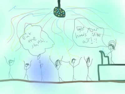 A Discovery -inspired drawing